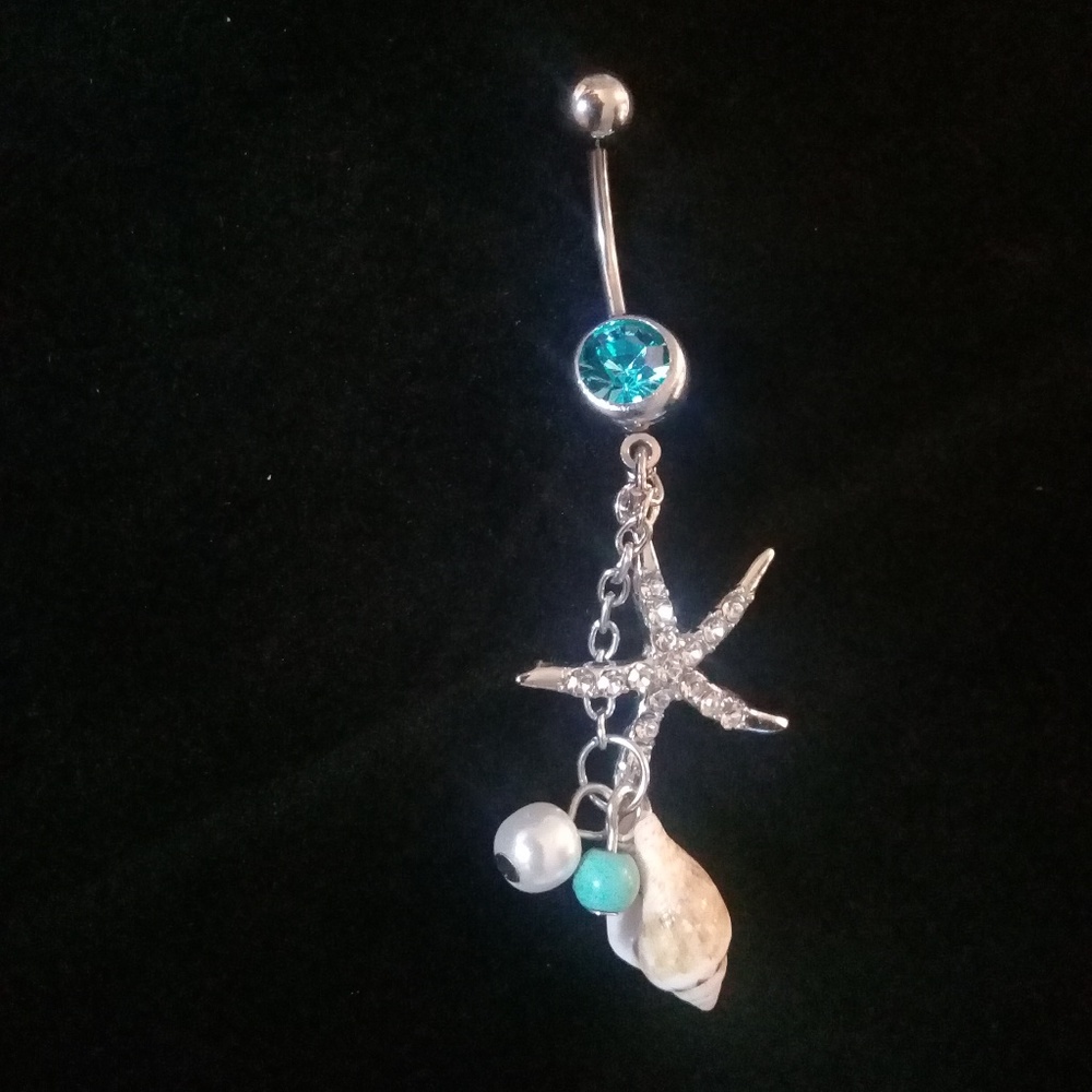 New Beach Belly Button Ring